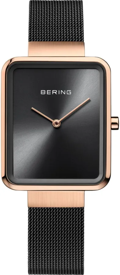 Bering 14528-166                                      % Classic - zegarek damski na bransolecie Czarny, Kwarcowy, Biżuteryjny