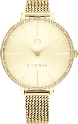 Tommy Hilfiger 1782114 + - zegarek damski na bransolecie Złoty, Kwarcowy